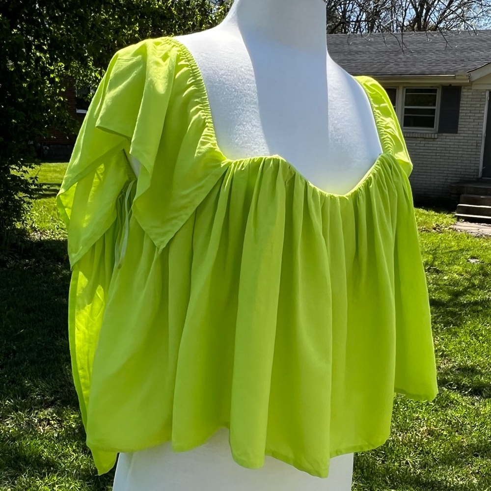 Bustier boned top